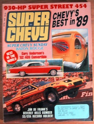 SUPER CHEVY 1989 APR - HENDRICK MOTORSPORTS, SS409